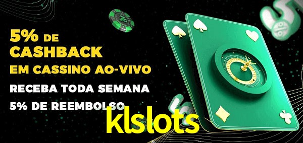 Promoções do cassino ao Vivo klslots